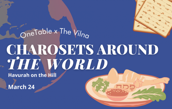 HOH Charosets around the World