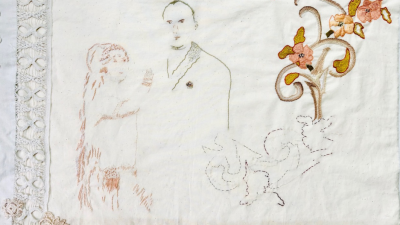 Painted and Stitched